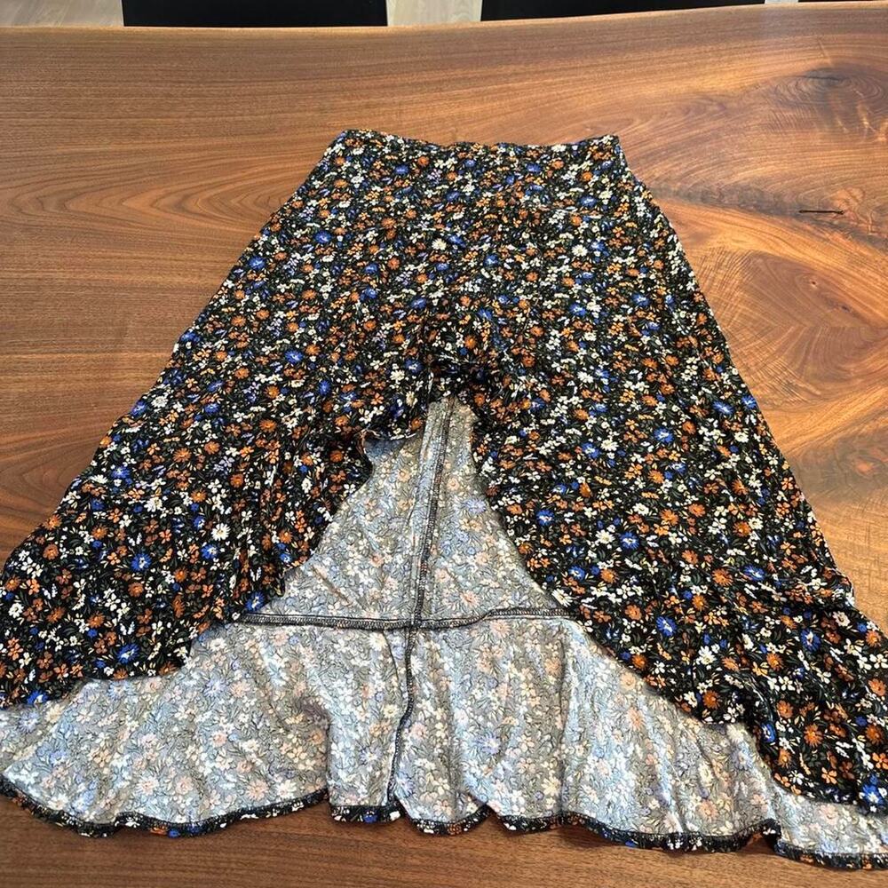 Dress forum black floral midi - Picture 4 of 4